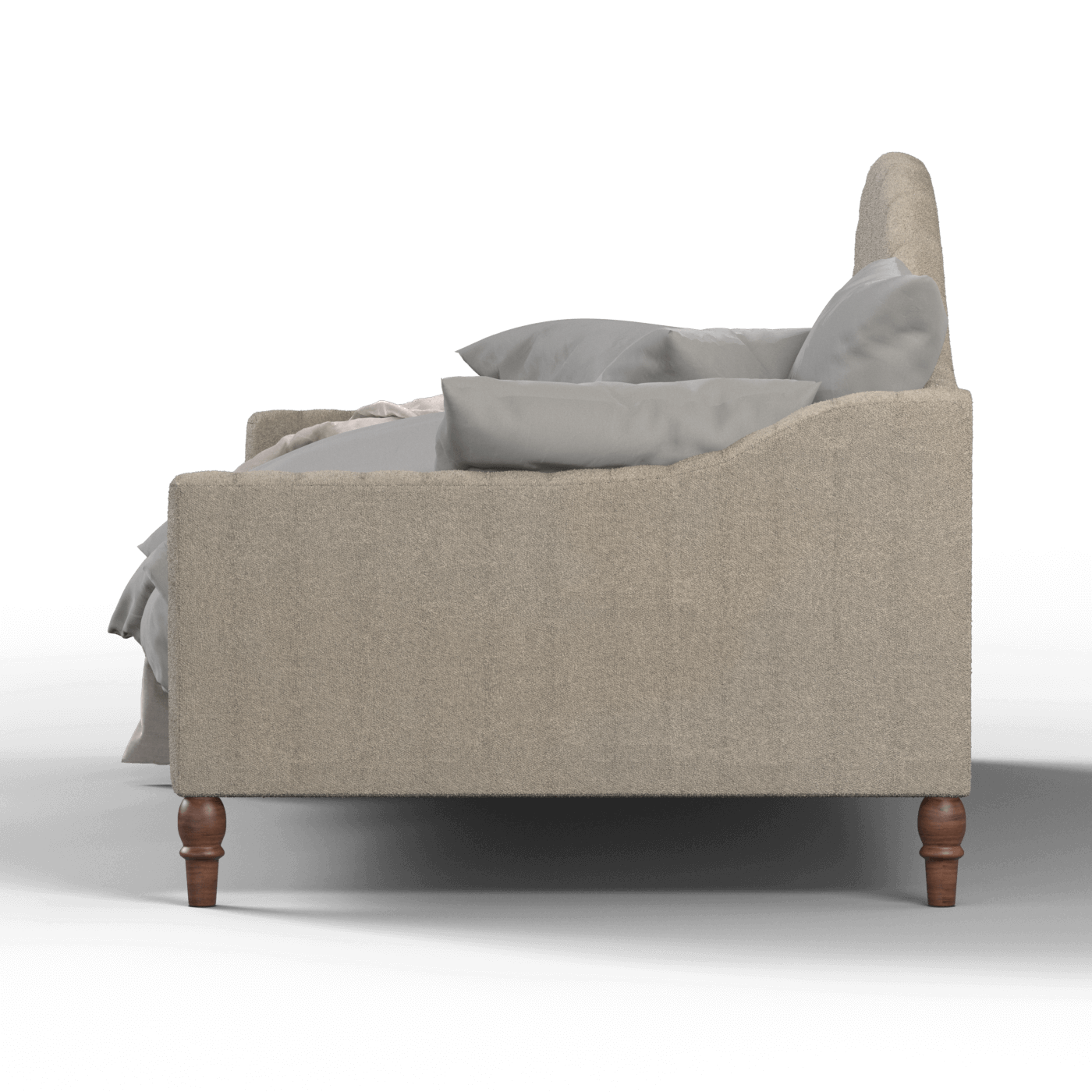Elise Daybed with Elegant Curves and Versatile Comfort