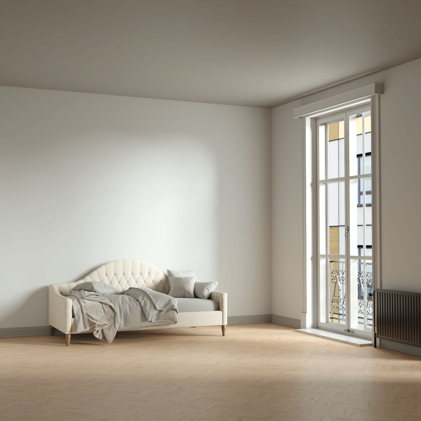 Elise Daybed with Elegant Curves and Versatile Comfort