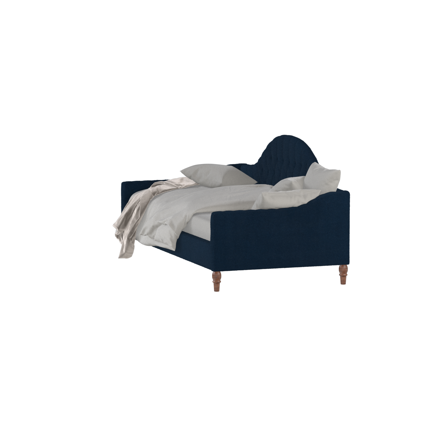 Elise Daybed with Elegant Curves and Versatile Comfort