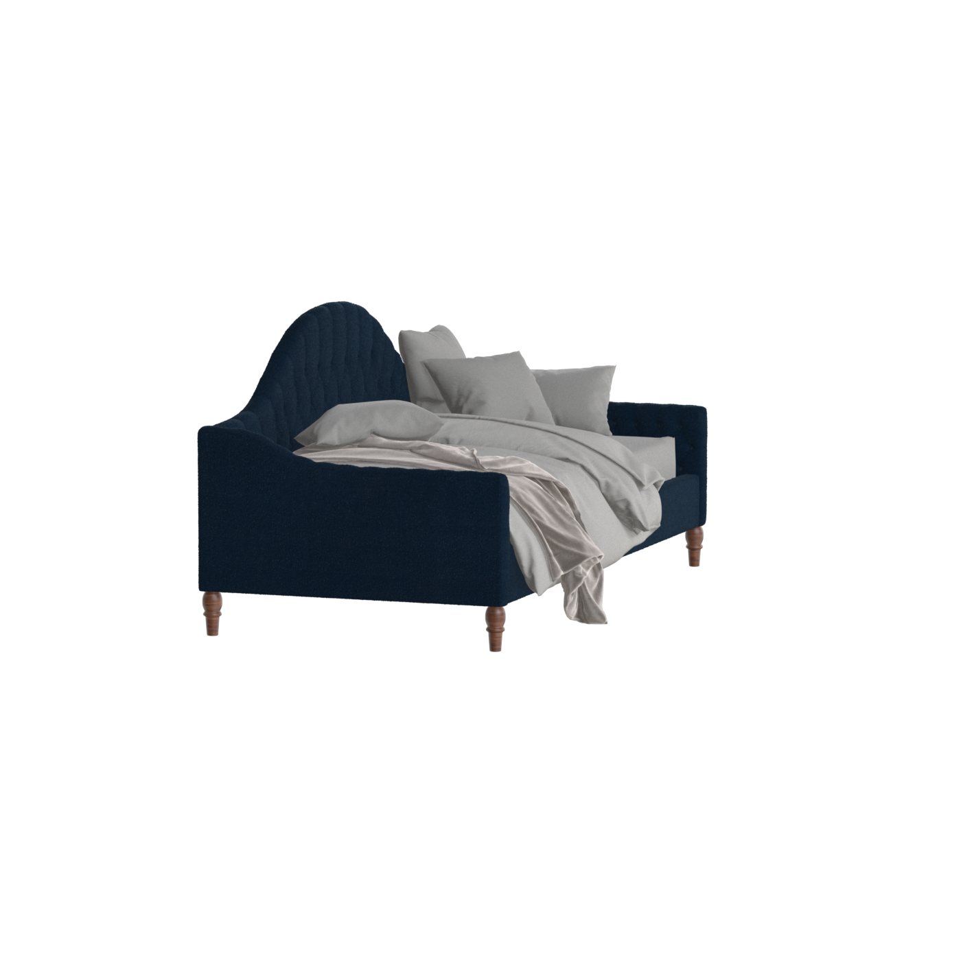 Elise Daybed with Elegant Curves and Versatile Comfort
