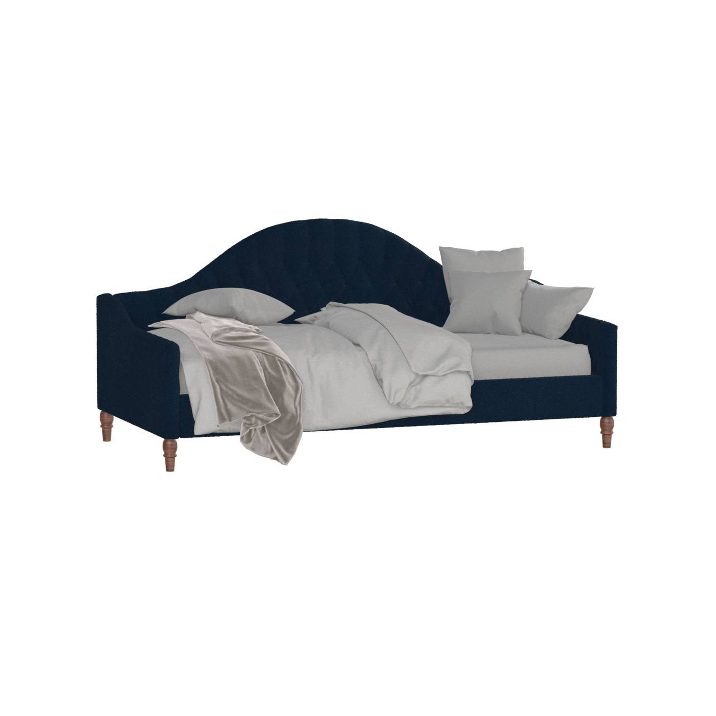 Elise Daybed with Elegant Curves and Versatile Comfort