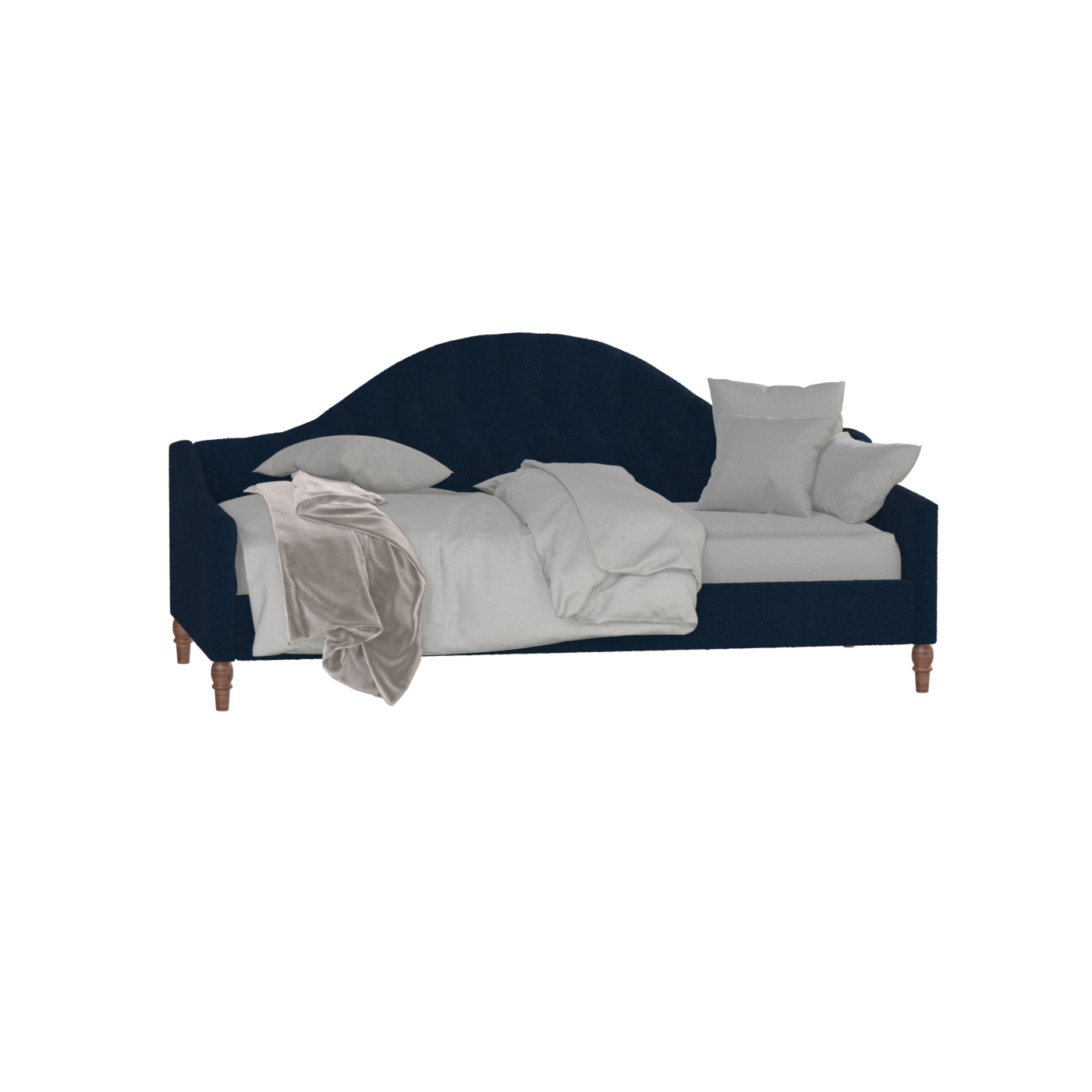 Elise Daybed with Elegant Curves and Versatile Comfort