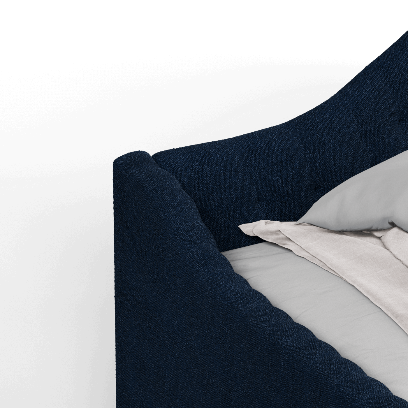 Elise Daybed with Elegant Curves and Versatile Comfort
