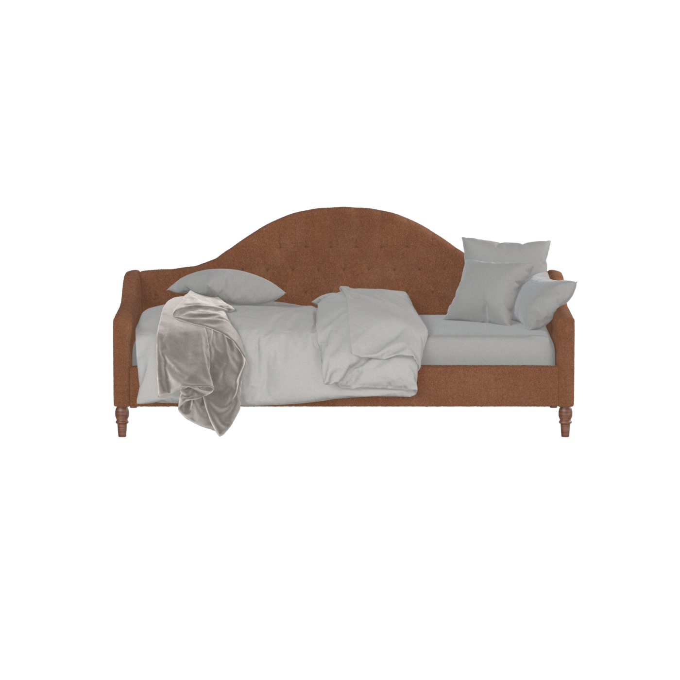 Elise Daybed with Elegant Curves and Versatile Comfort