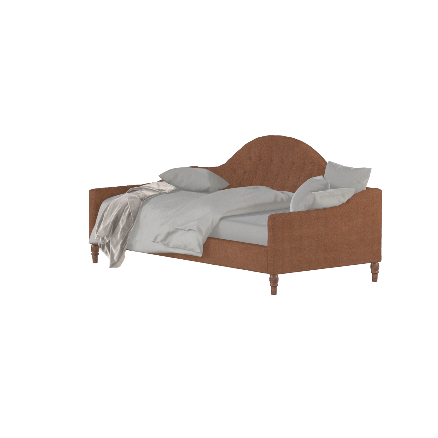 Elise Daybed with Elegant Curves and Versatile Comfort
