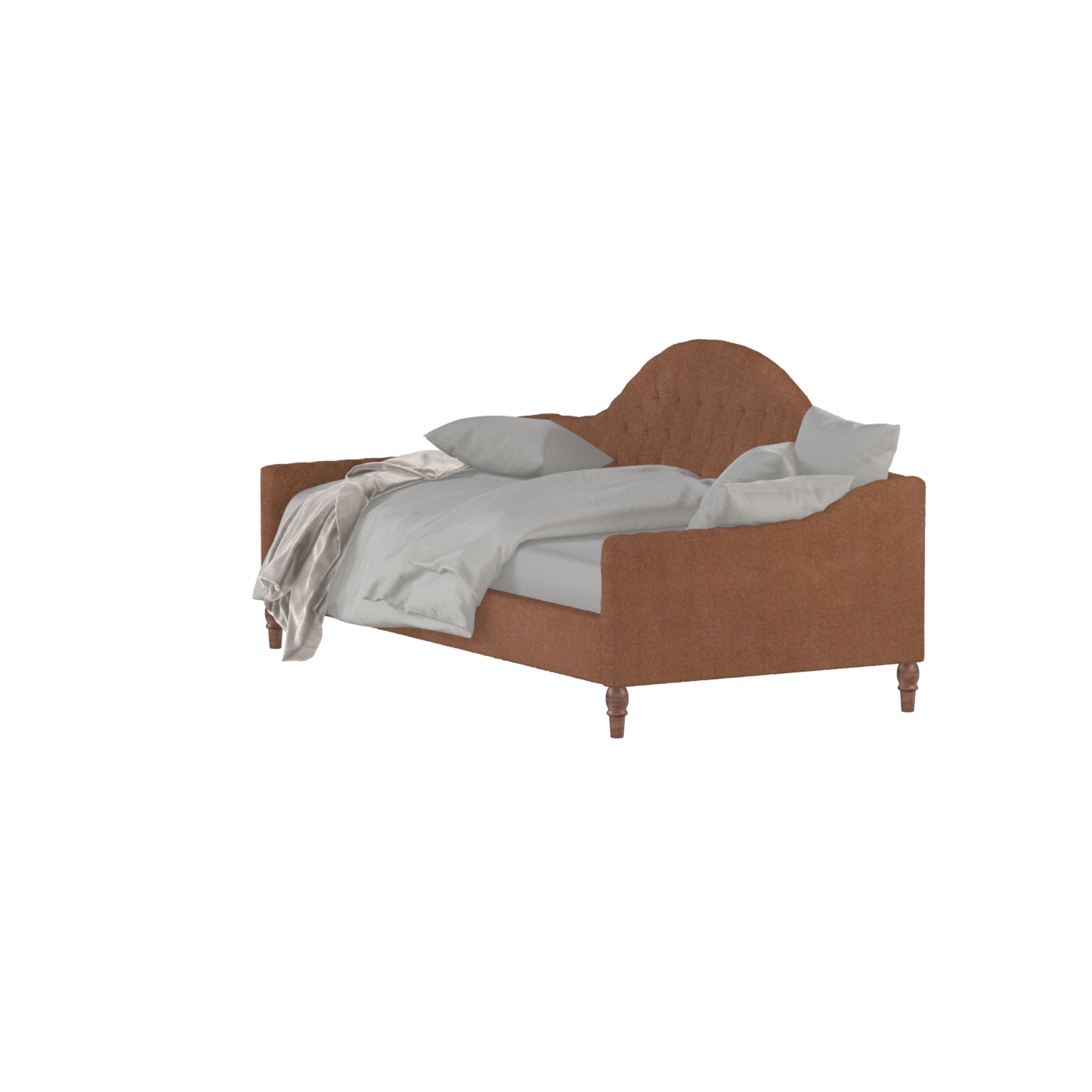 Elise Daybed with Elegant Curves and Versatile Comfort