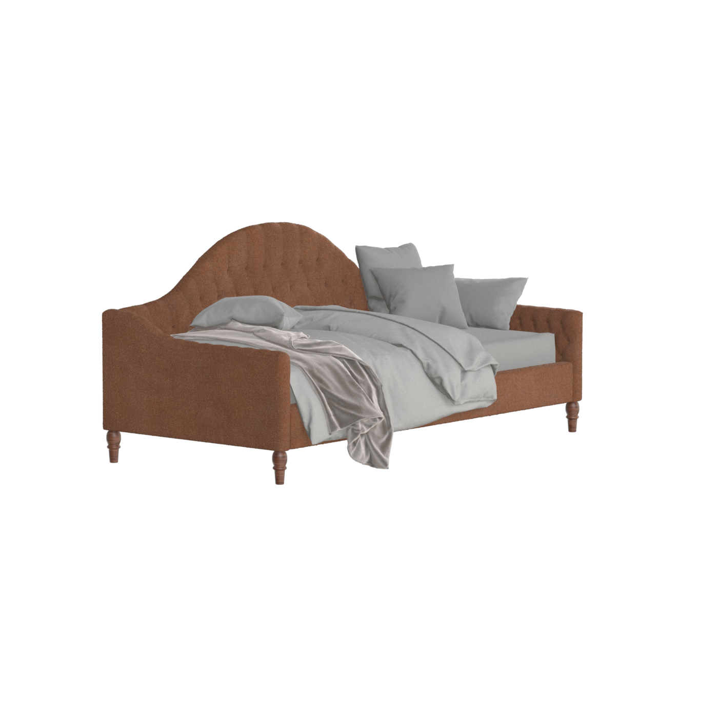 Elise Daybed with Elegant Curves and Versatile Comfort