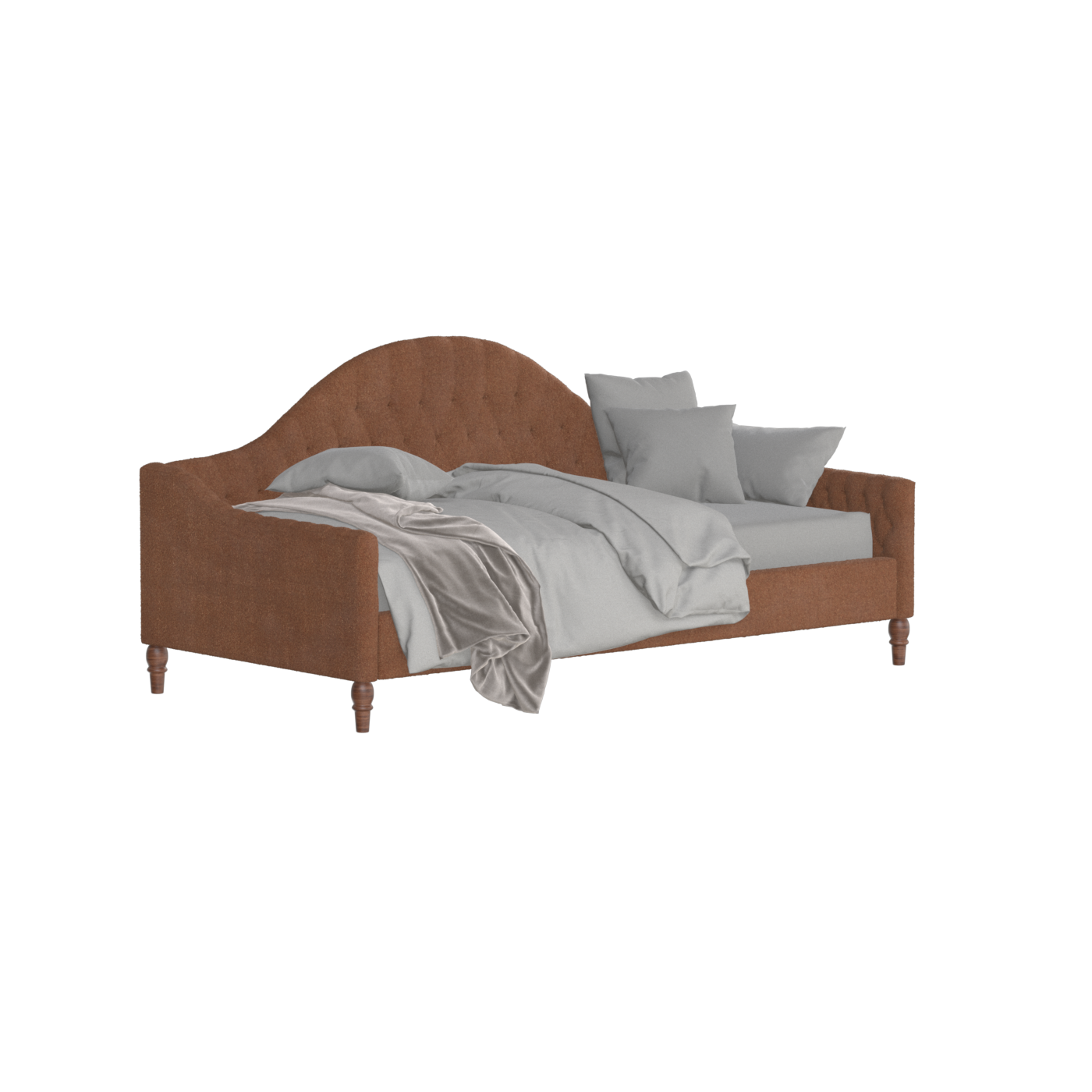 Elise Daybed with Elegant Curves and Versatile Comfort