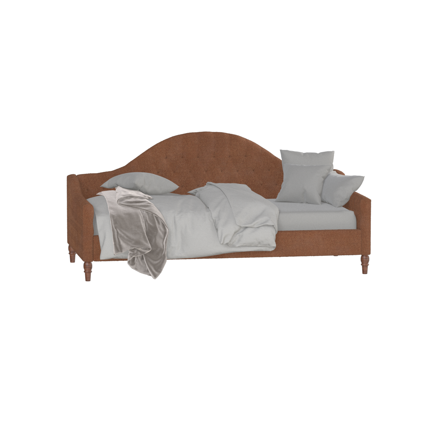 Elise Daybed with Elegant Curves and Versatile Comfort