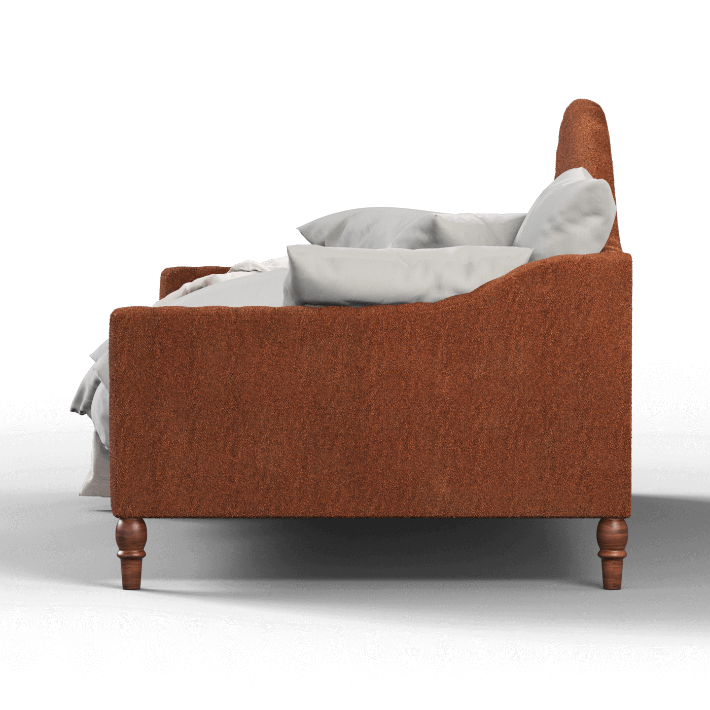 Elise Daybed with Elegant Curves and Versatile Comfort