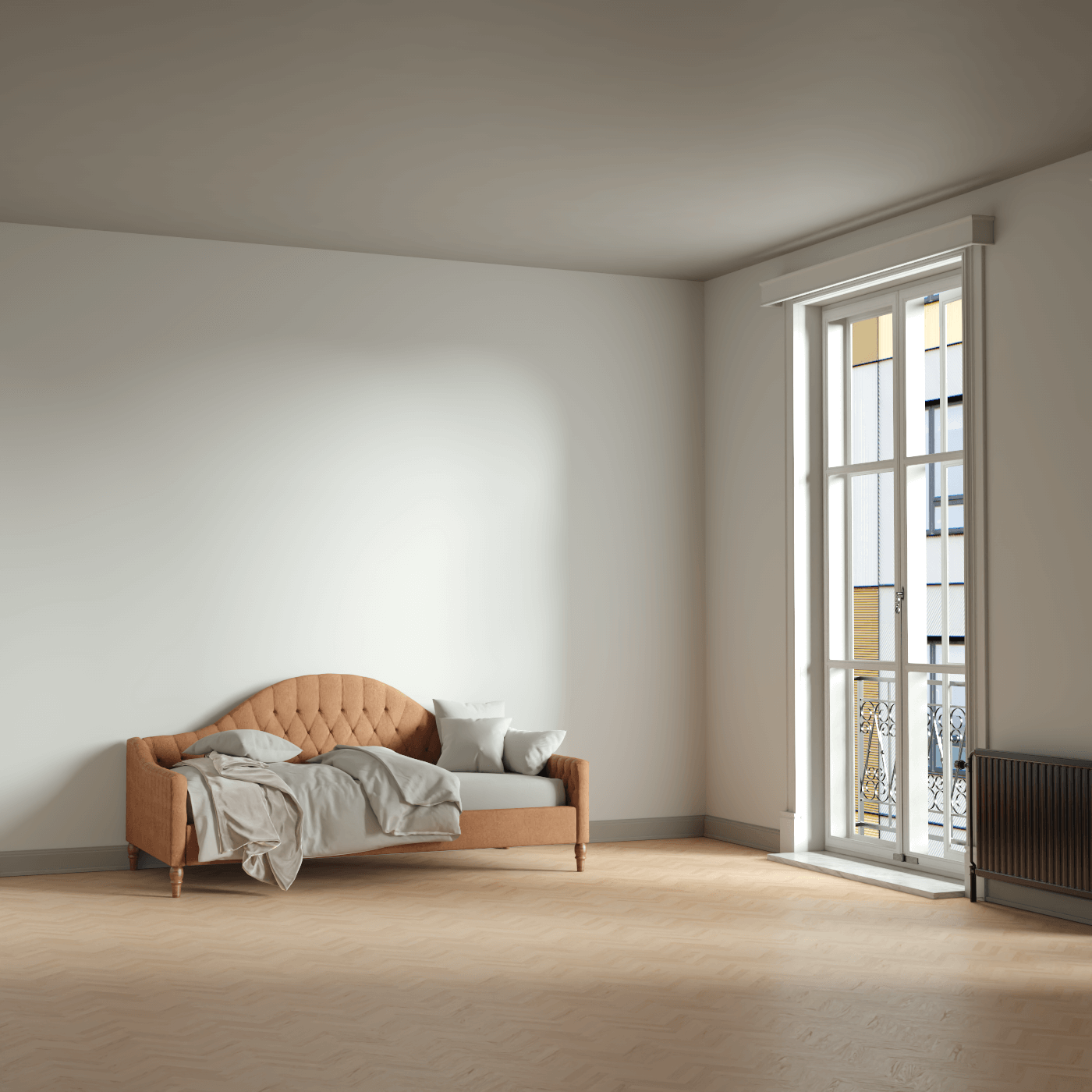 Elise Daybed with Elegant Curves and Versatile Comfort