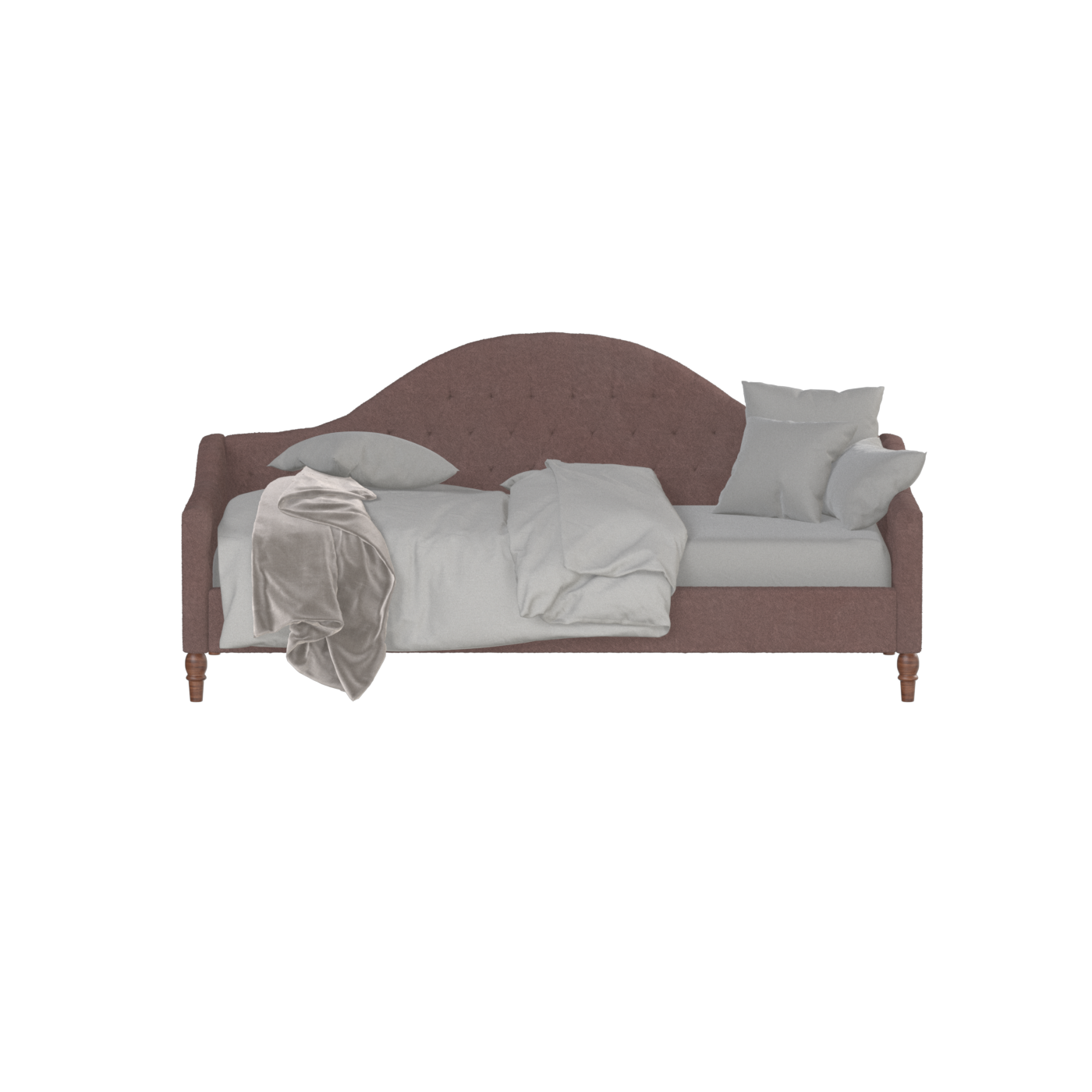 Elise Daybed with Elegant Curves and Versatile Comfort