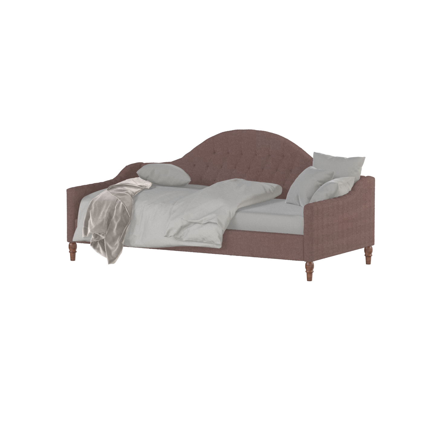Elise Daybed with Elegant Curves and Versatile Comfort