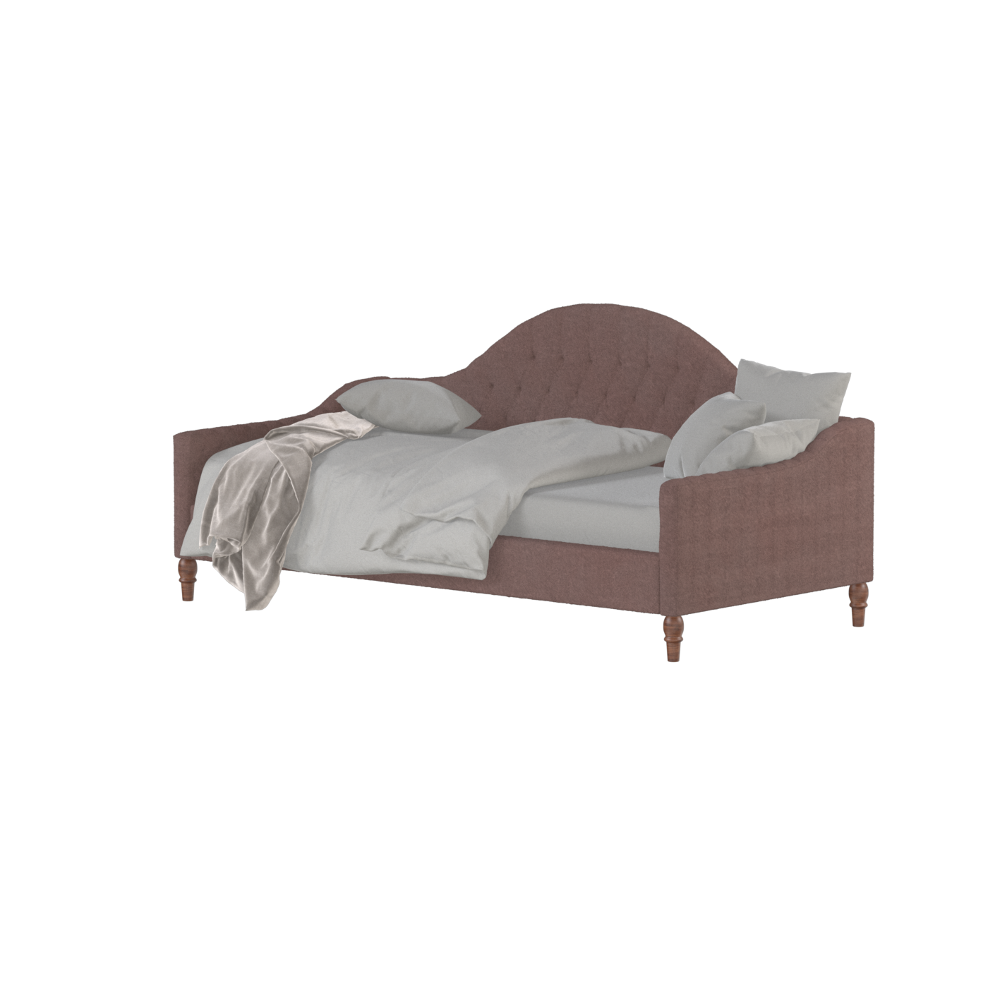 Elise Daybed with Elegant Curves and Versatile Comfort