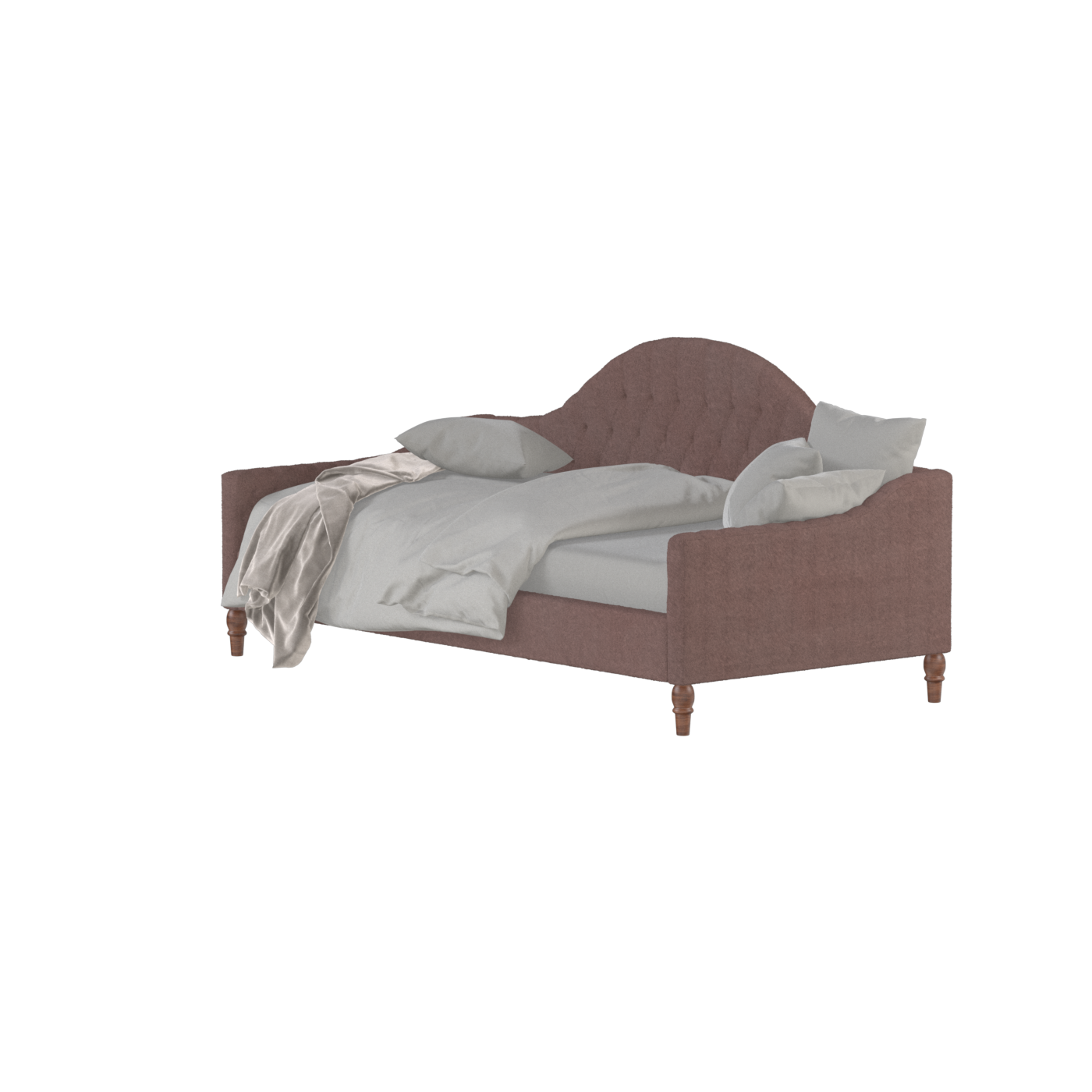 Elise Daybed with Elegant Curves and Versatile Comfort