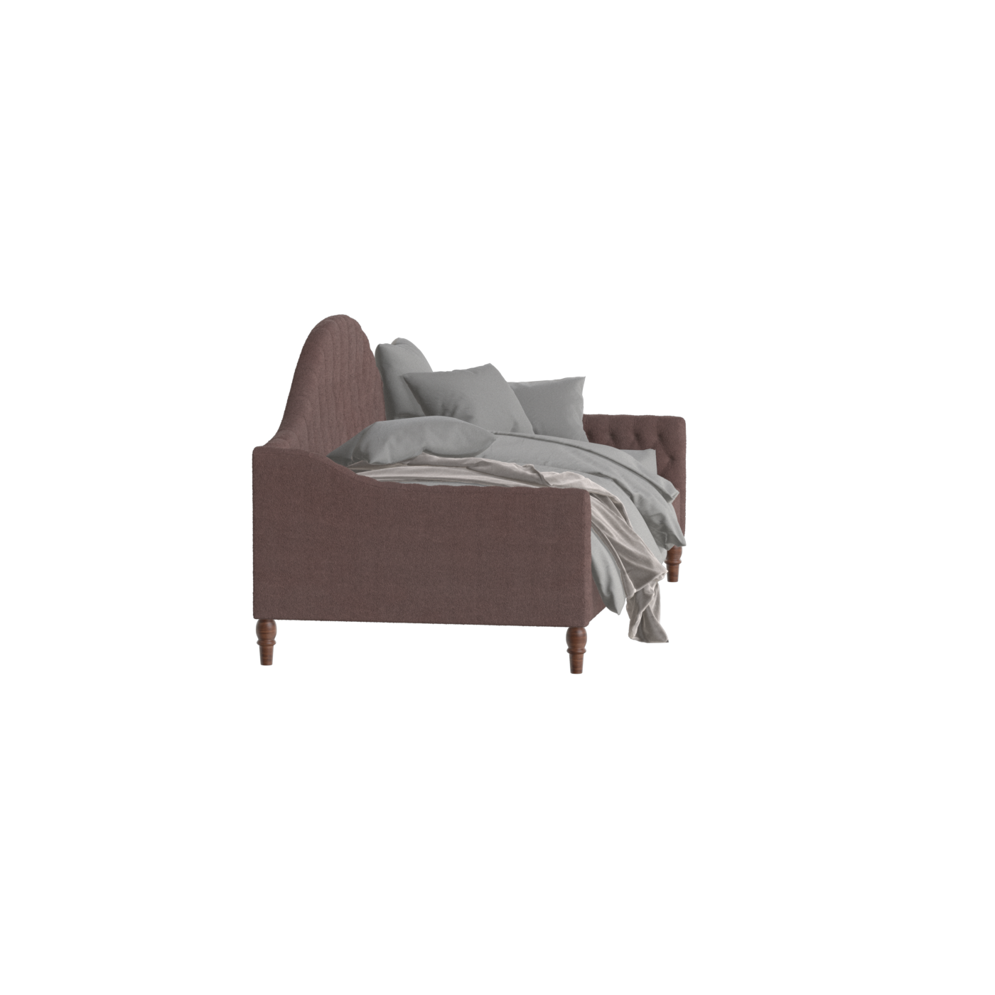 Elise Daybed with Elegant Curves and Versatile Comfort