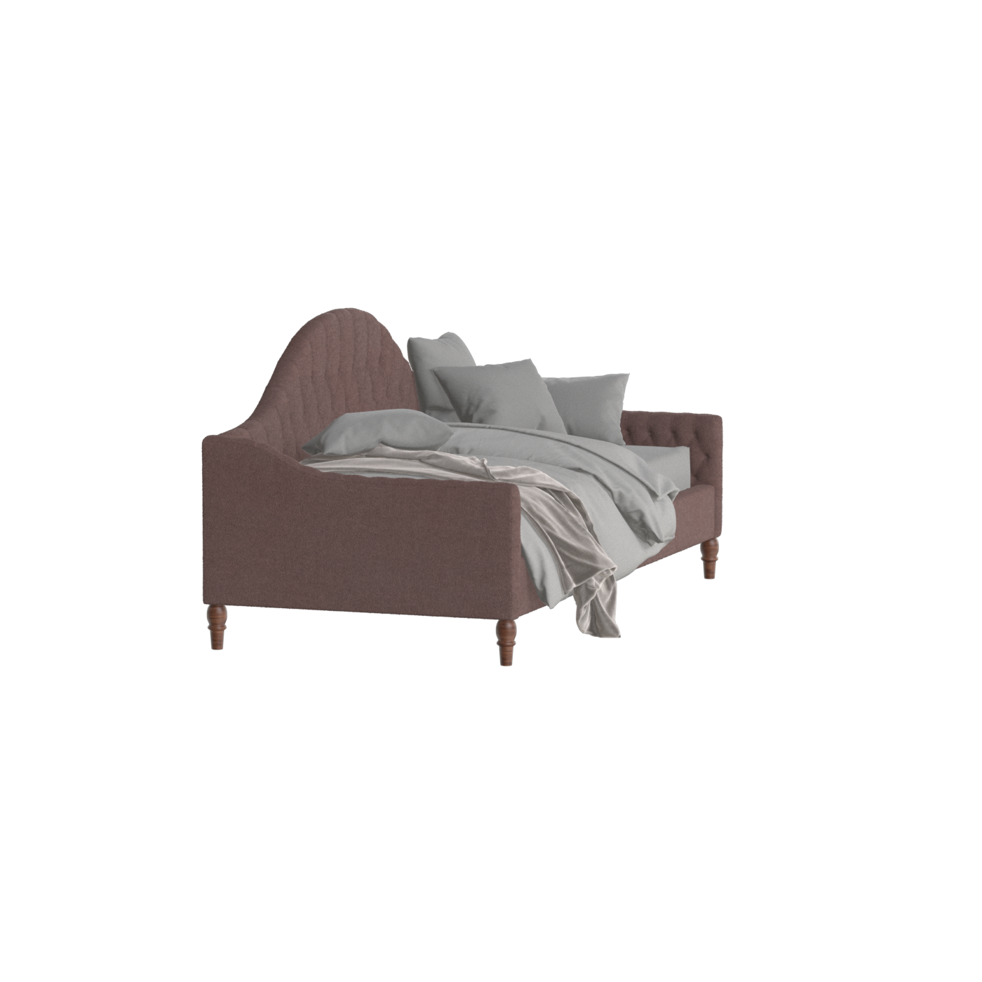 Elise Daybed with Elegant Curves and Versatile Comfort