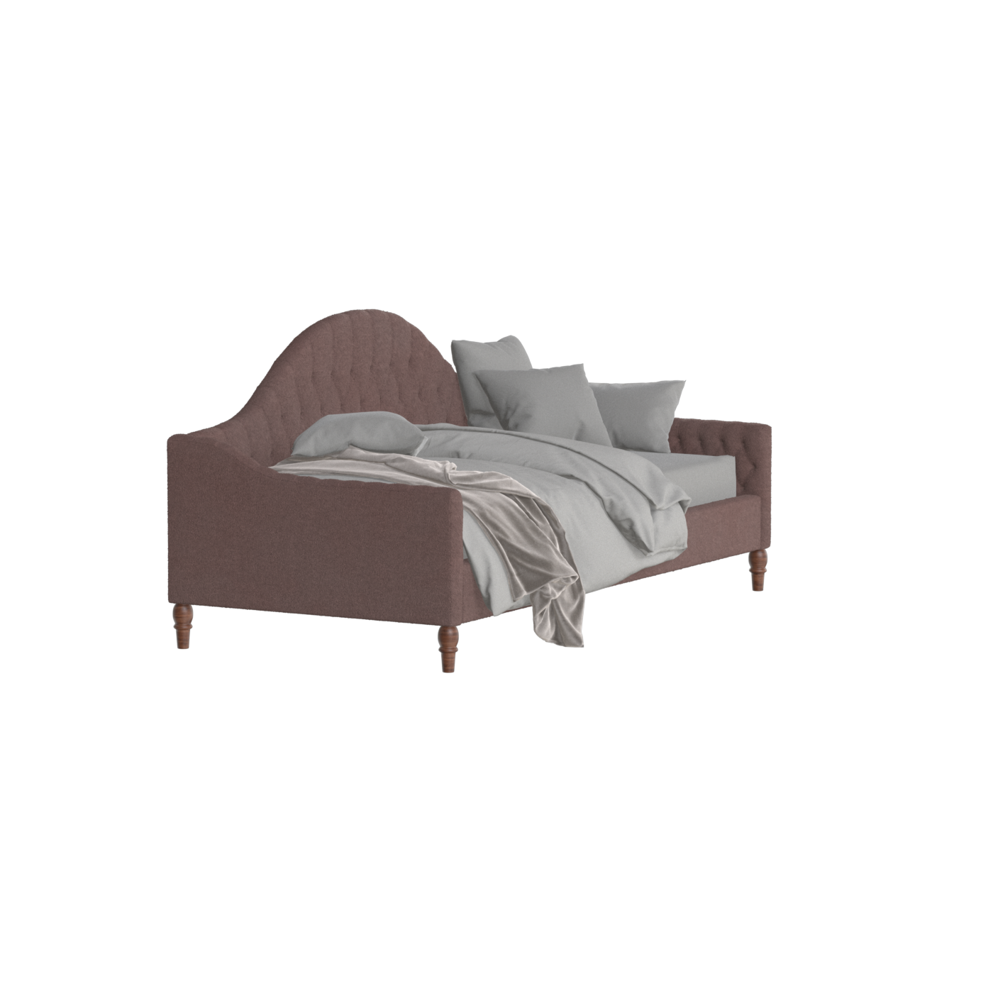 Elise Daybed with Elegant Curves and Versatile Comfort