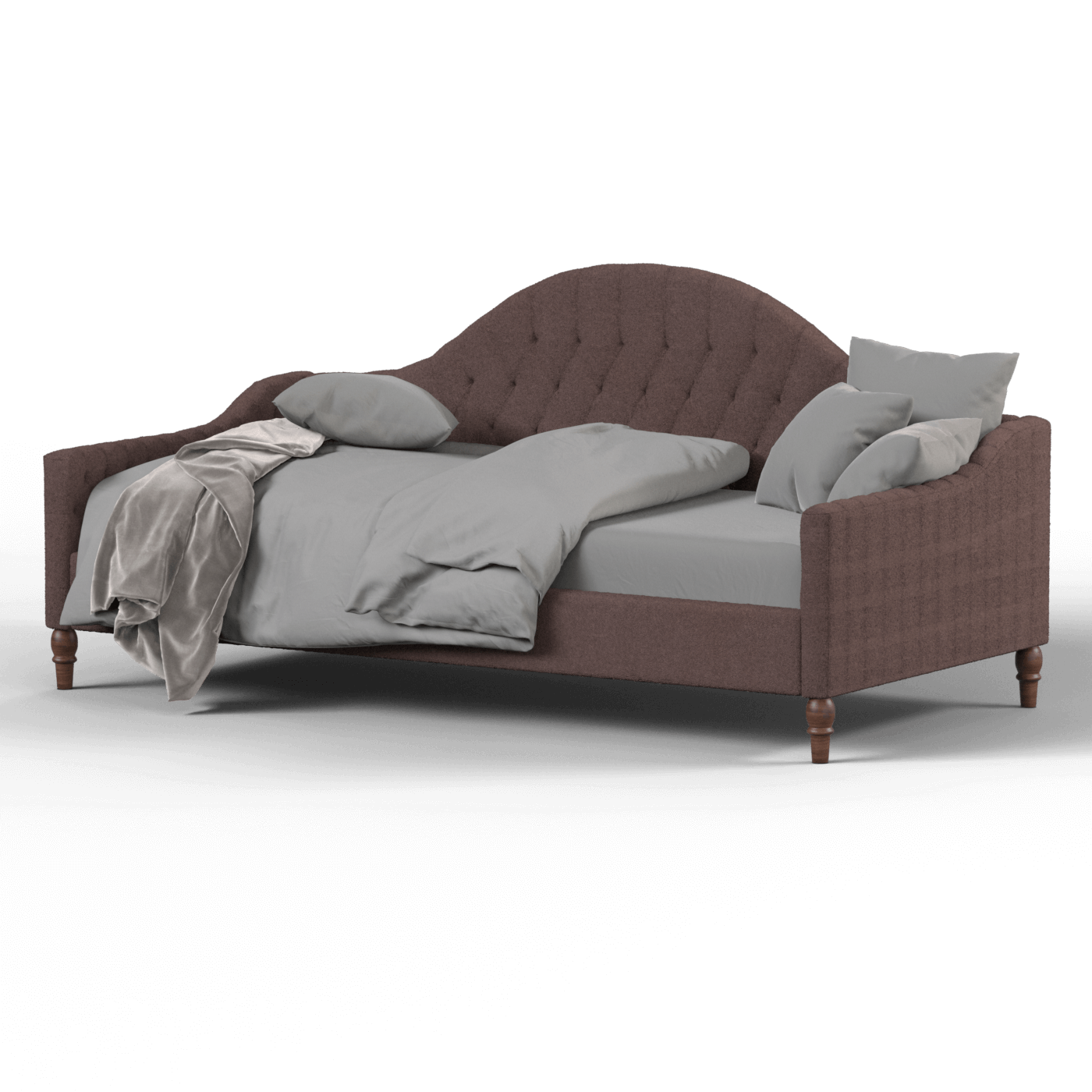 Elise Daybed with Elegant Curves and Versatile Comfort