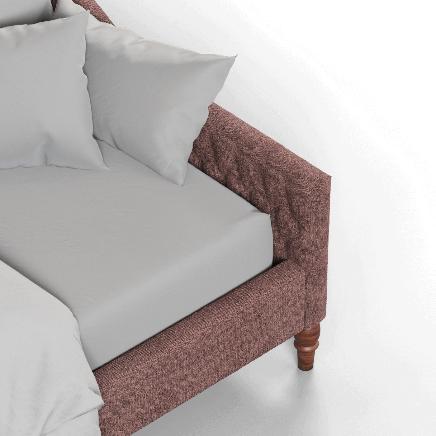 Elise Daybed with Elegant Curves and Versatile Comfort
