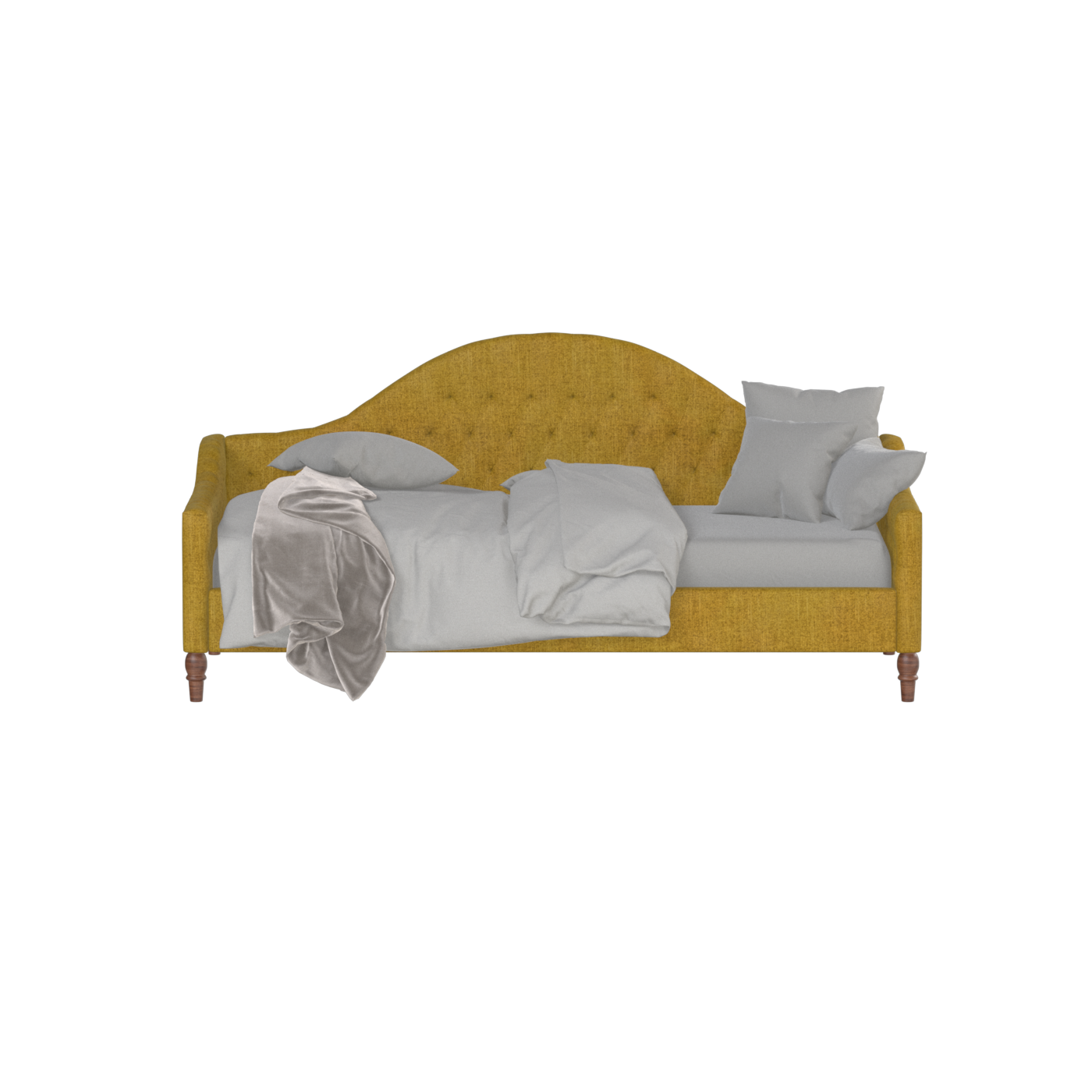 Lit de repos Elise aux courbes élégantes et au confort polyvalent