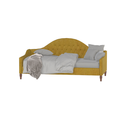 Lit de repos Elise aux courbes élégantes et au confort polyvalent