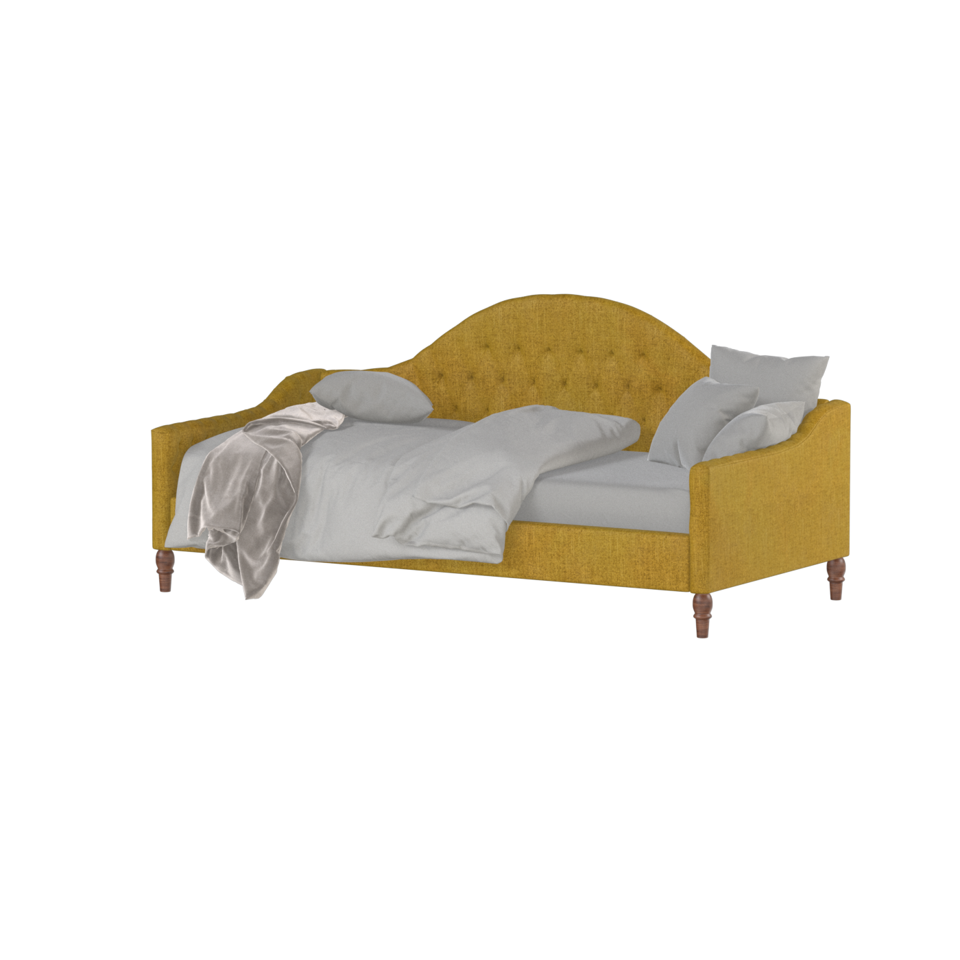 Lit de repos Elise aux courbes élégantes et au confort polyvalent