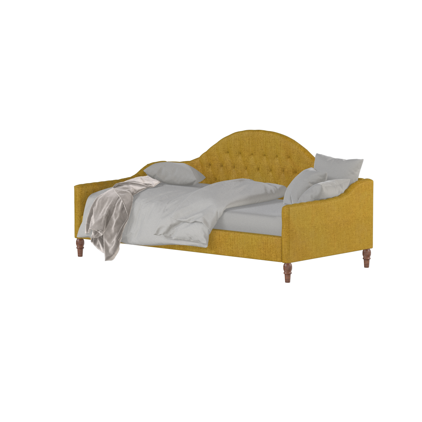 Lit de repos Elise aux courbes élégantes et au confort polyvalent