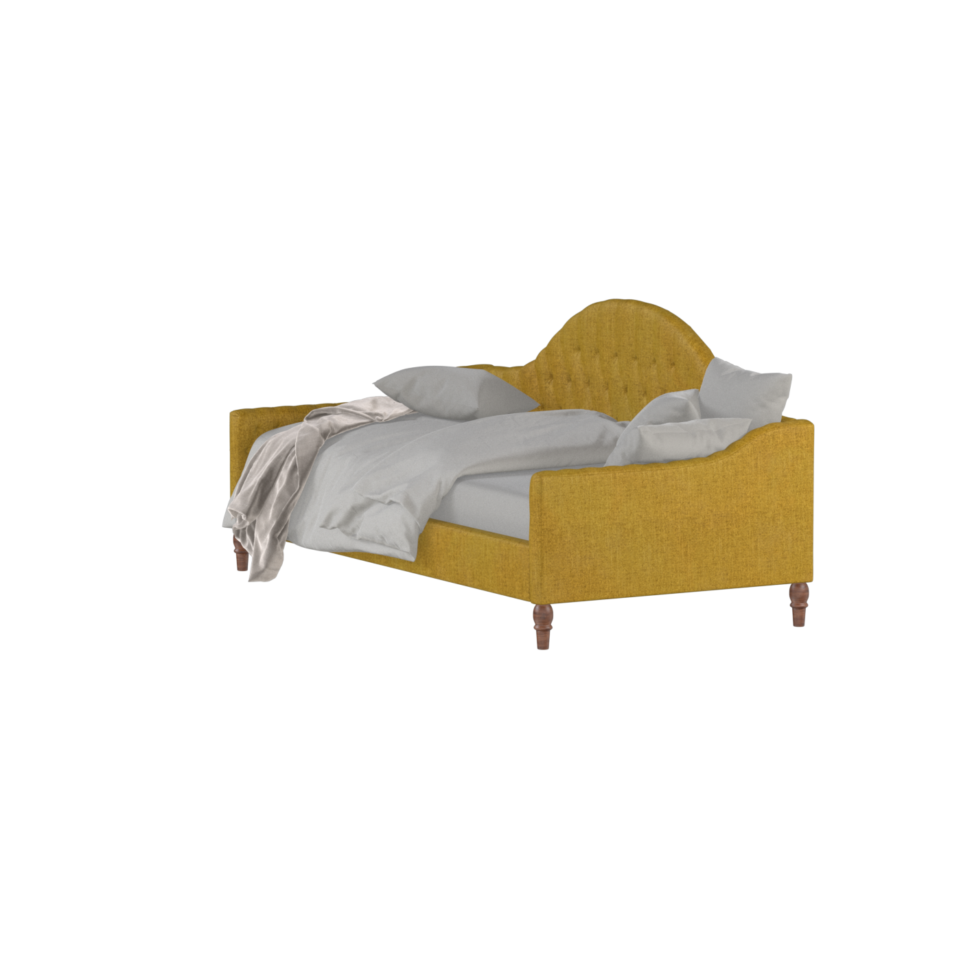 Lit de repos Elise aux courbes élégantes et au confort polyvalent