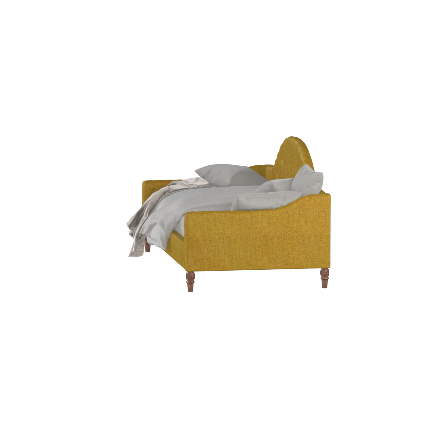 Lit de repos Elise aux courbes élégantes et au confort polyvalent