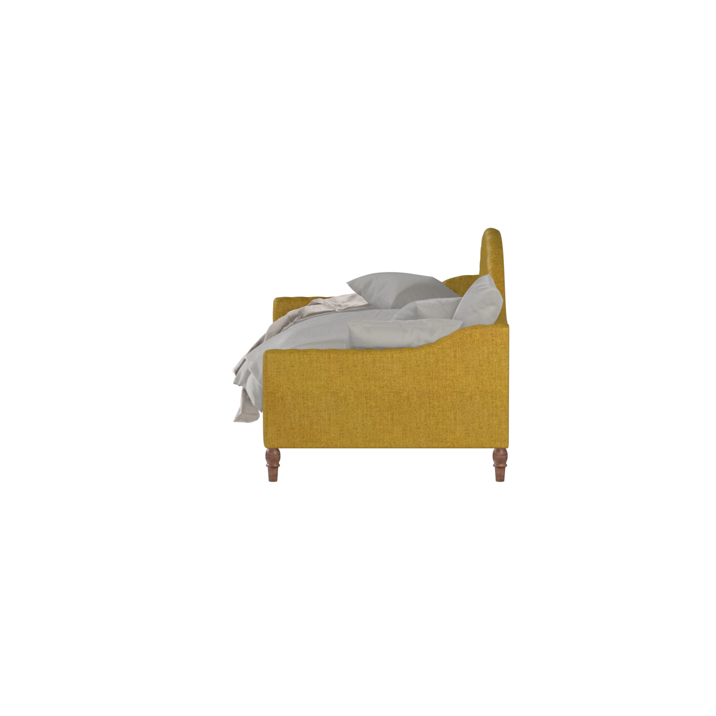 Lit de repos Elise aux courbes élégantes et au confort polyvalent
