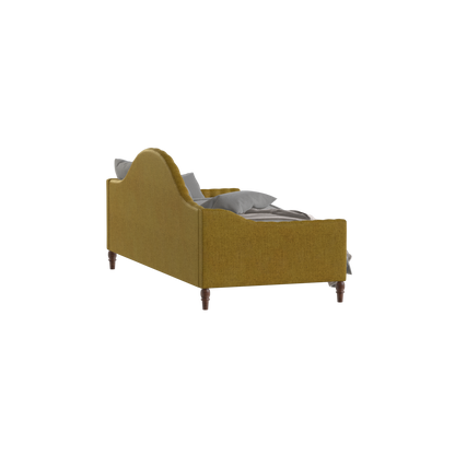 Lit de repos Elise aux courbes élégantes et au confort polyvalent