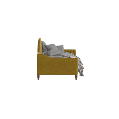 Lit de repos Elise aux courbes élégantes et au confort polyvalent