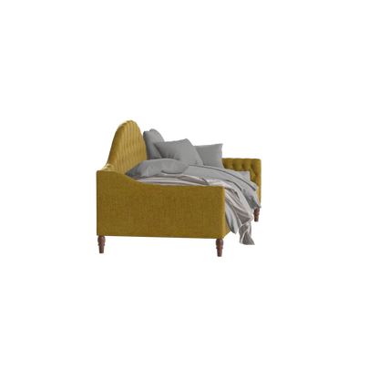 Lit de repos Elise aux courbes élégantes et au confort polyvalent
