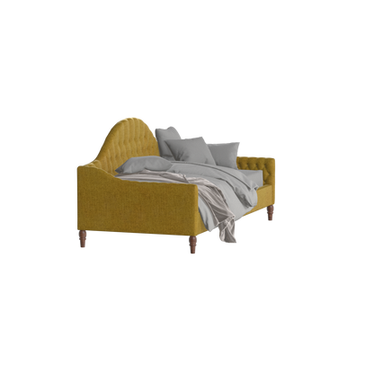 Lit de repos Elise aux courbes élégantes et au confort polyvalent