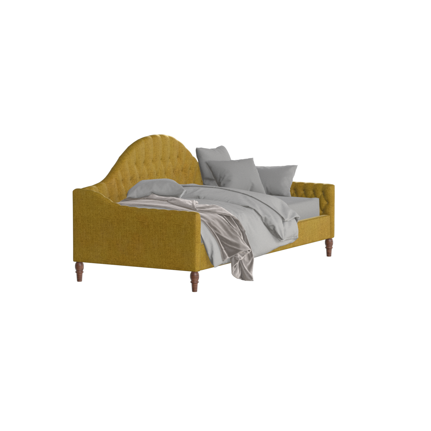 Lit de repos Elise aux courbes élégantes et au confort polyvalent