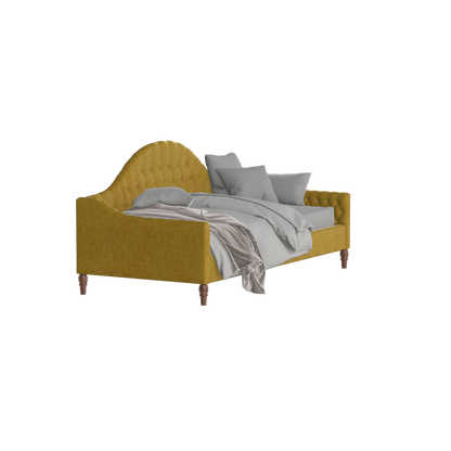 Lit de repos Elise aux courbes élégantes et au confort polyvalent