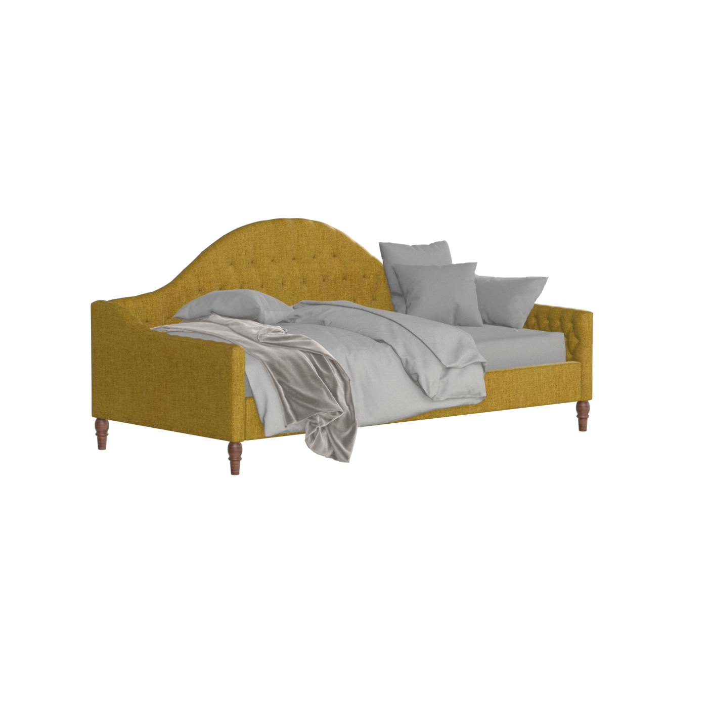 Lit de repos Elise aux courbes élégantes et au confort polyvalent