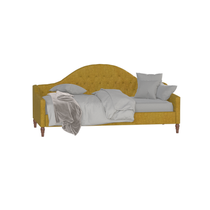 Lit de repos Elise aux courbes élégantes et au confort polyvalent