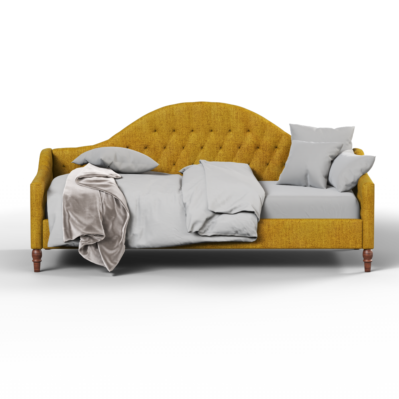 Lit de repos Elise aux courbes élégantes et au confort polyvalent