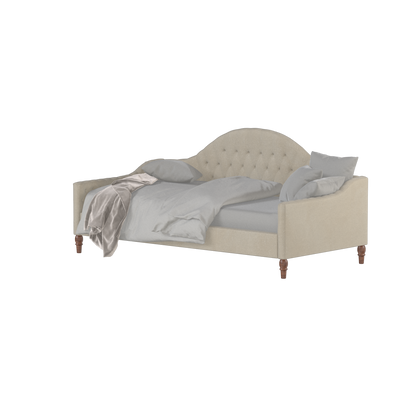 Lit de repos Elise aux courbes élégantes et au confort polyvalent