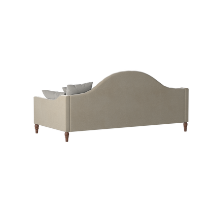 Lit de repos Elise aux courbes élégantes et au confort polyvalent