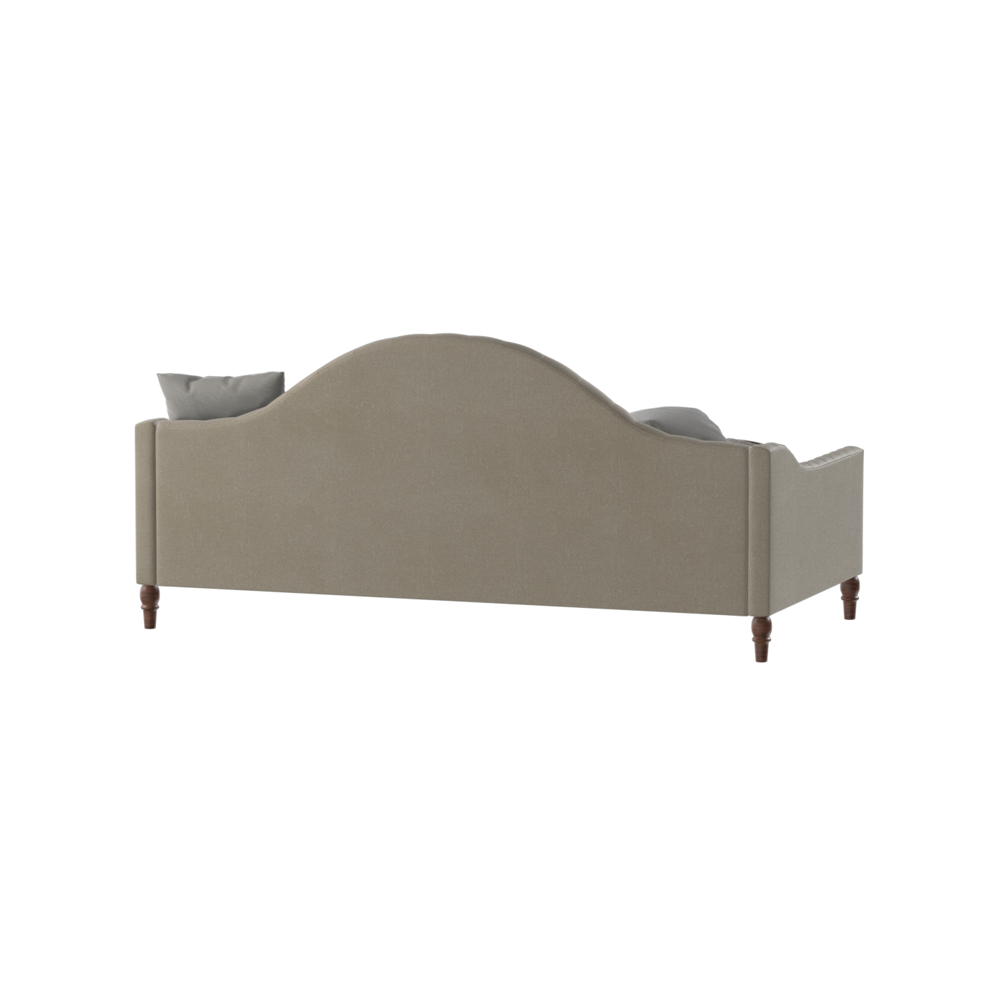 Lit de repos Elise aux courbes élégantes et au confort polyvalent