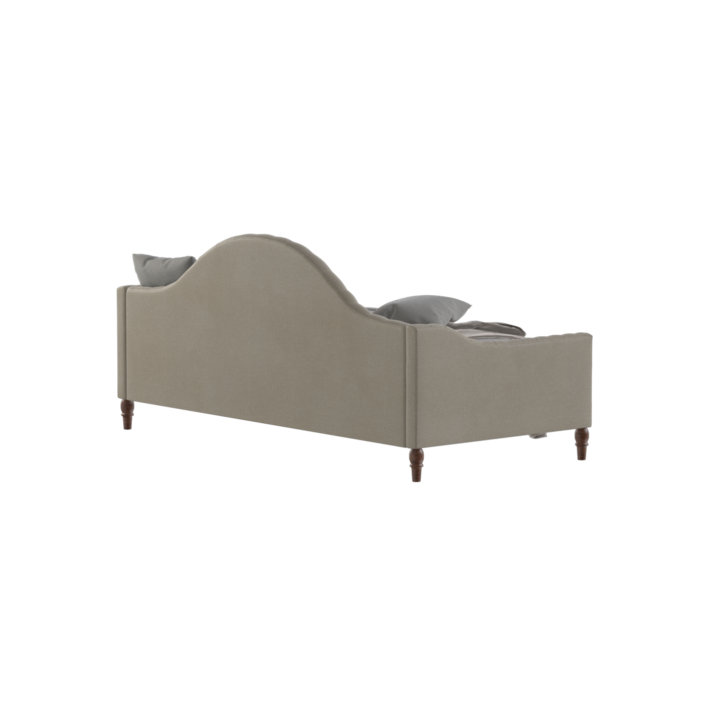 Lit de repos Elise aux courbes élégantes et au confort polyvalent