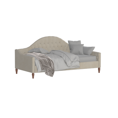 Lit de repos Elise aux courbes élégantes et au confort polyvalent