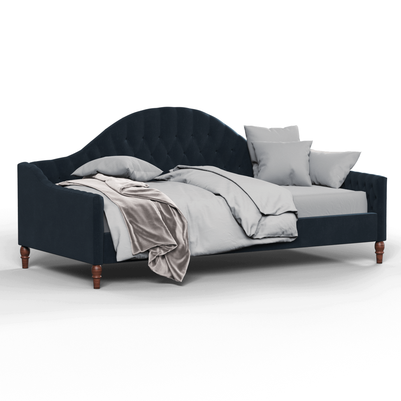 Lit de repos Elise aux courbes élégantes et au confort polyvalent