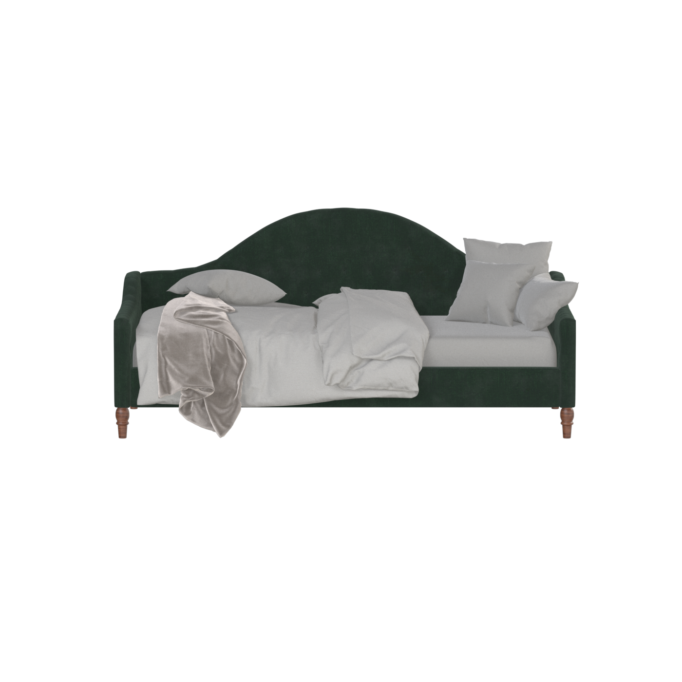 Lit de repos Elise aux courbes élégantes et au confort polyvalent