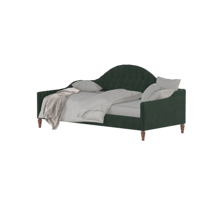 Lit de repos Elise aux courbes élégantes et au confort polyvalent