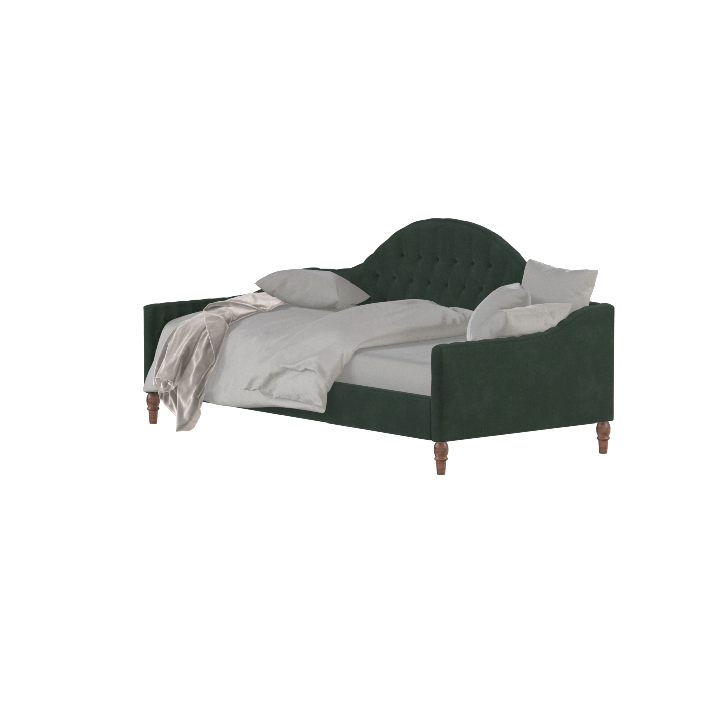 Lit de repos Elise aux courbes élégantes et au confort polyvalent