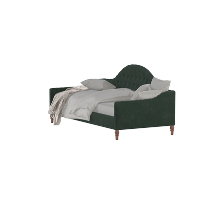 Lit de repos Elise aux courbes élégantes et au confort polyvalent